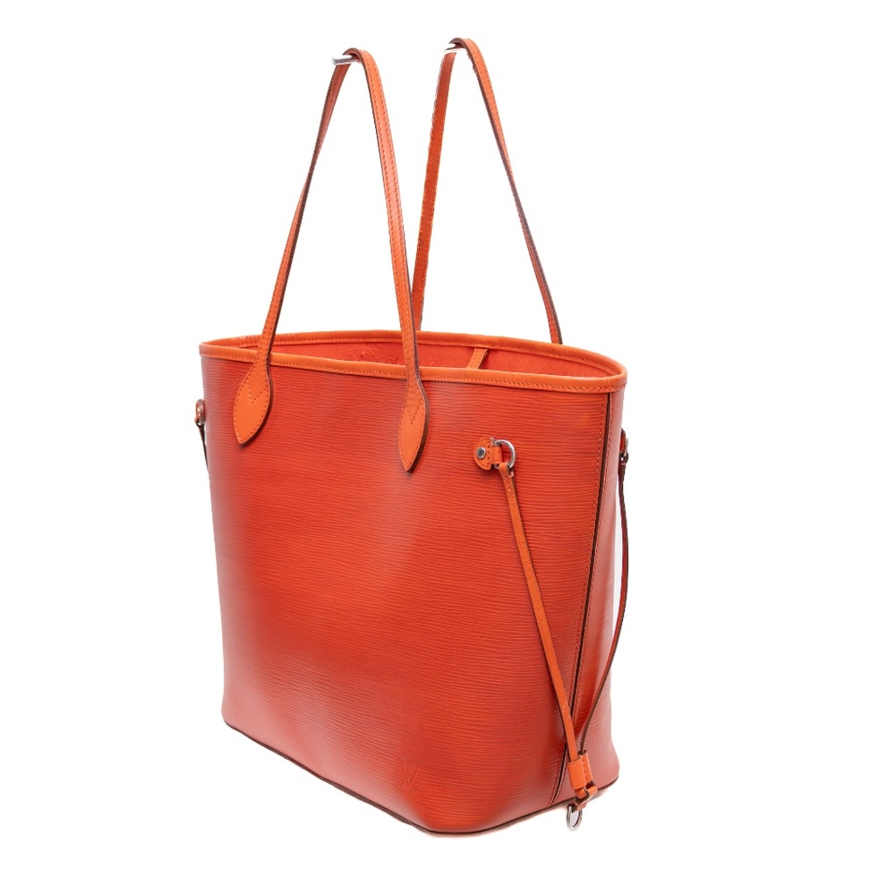 Louis Vuitton‎ Epi Neverfull MM Tote Bag – Orange Red – USA Made – With Pouch - Picture 5 of 15
